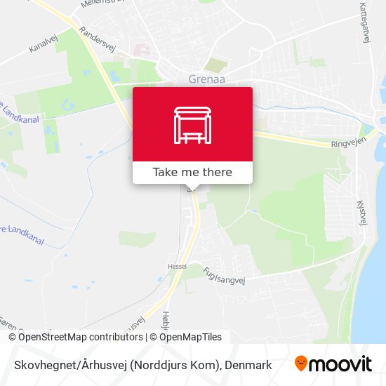 Skovhegnet / Århusvej (Norddjurs Kom) map