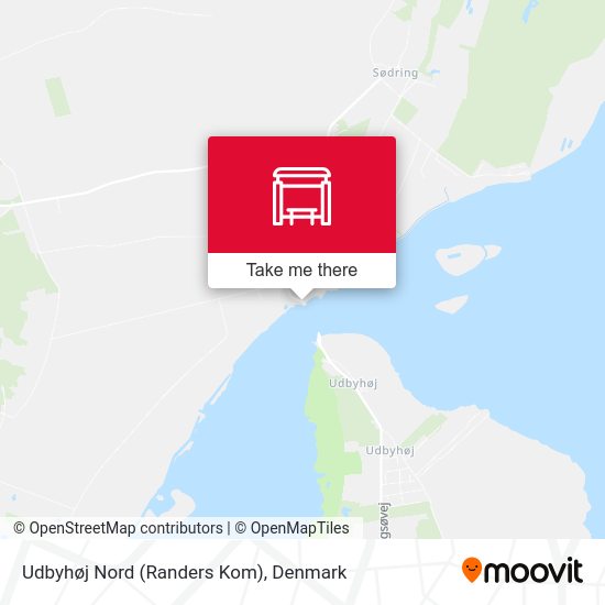 Udbyhøj Nord (Randers Kom) map