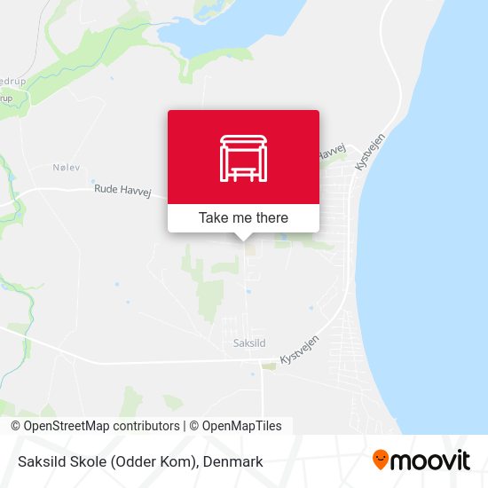 Saksild Skole (Odder Kom) map