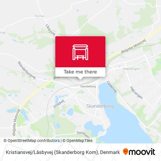 Kristiansvej / Låsbyvej (Skanderborg Kom) map