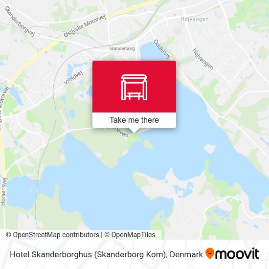 Hotel Skanderborghus (Skanderborg Kom) map