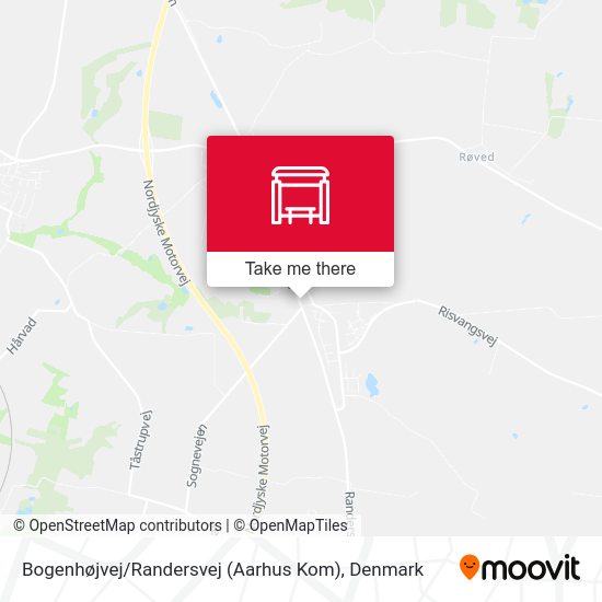 Bogenhøjvej / Randersvej (Aarhus Kom) map