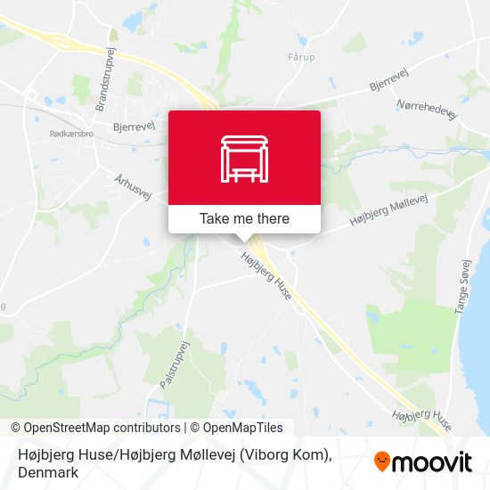 Højbjerg Huse / Højbjerg Møllevej (Viborg Kom) map