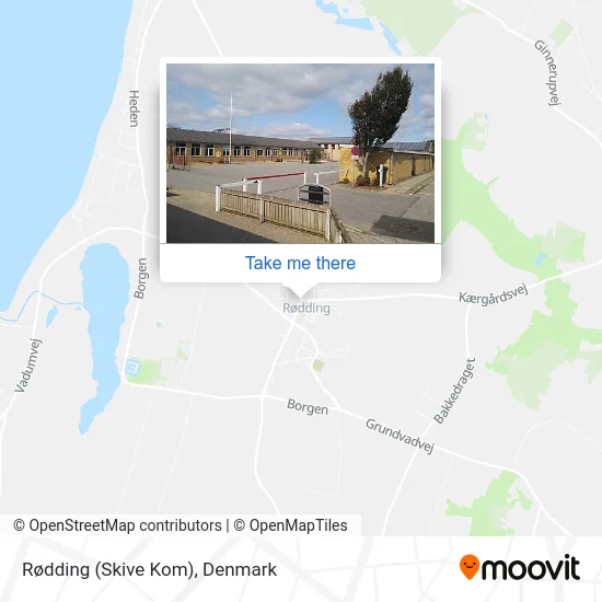 Rødding (Skive Kom) map