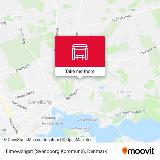 Elmevænget (Svendborg Kommune) map