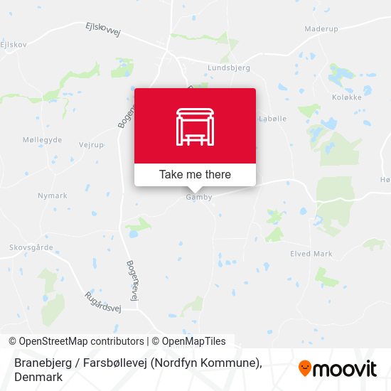 Branebjerg / Farsbøllevej (Nordfyn Kommune) map