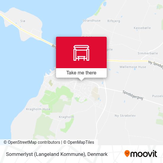 Sommerlyst (Langeland Kommune) map