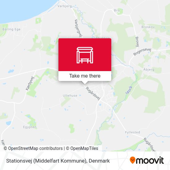 Stationsvej (Middelfart Kommune) map