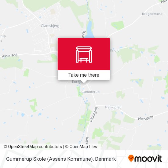 Gummerup Skole (Assens Kommune) map