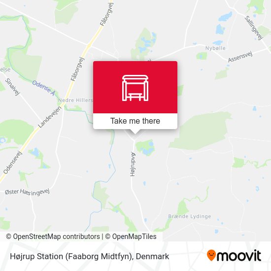 Højrup Station (Faaborg Midtfyn) map