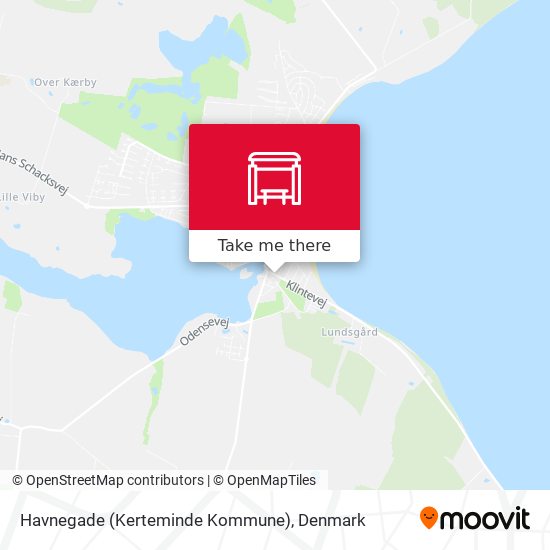 Havnegade (Kerteminde Kommune) map