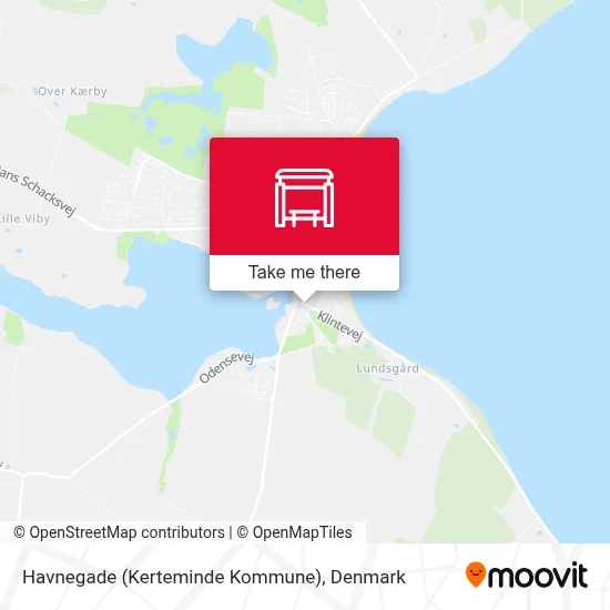 Havnegade (Kerteminde Kommune) map
