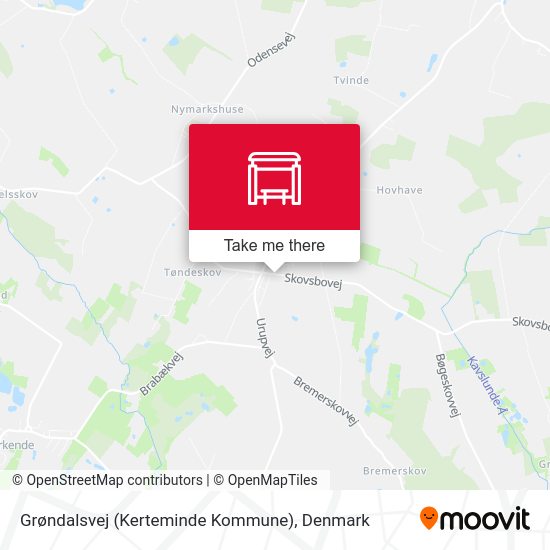 Grøndalsvej (Kerteminde Kommune) map