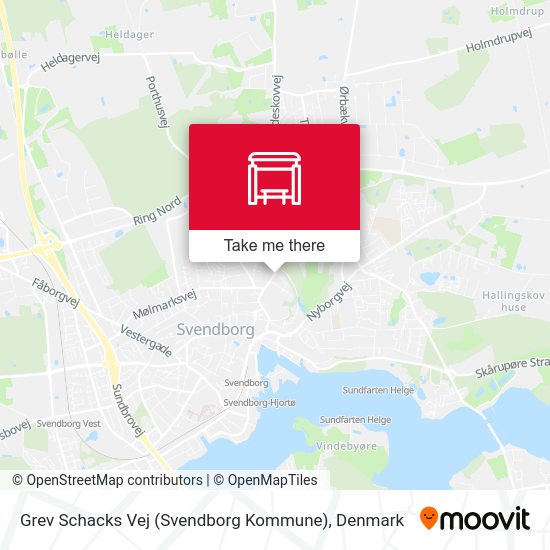 Grev Schacks Vej (Svendborg Kommune) map