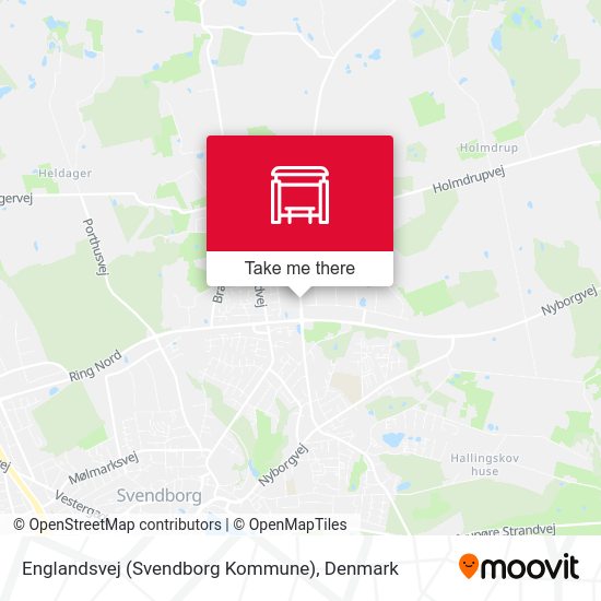 Englandsvej (Svendborg Kommune) map