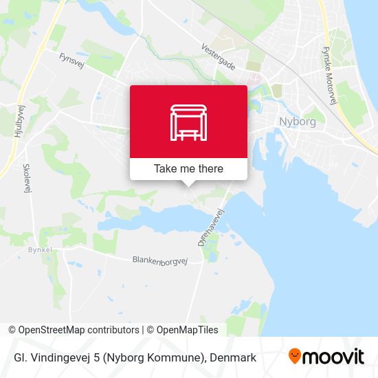 Gl. Vindingevej 5 (Nyborg Kommune) map
