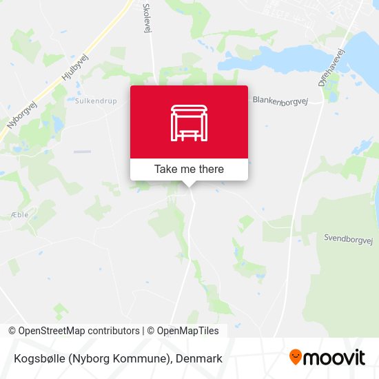 Kogsbølle (Nyborg Kommune) map