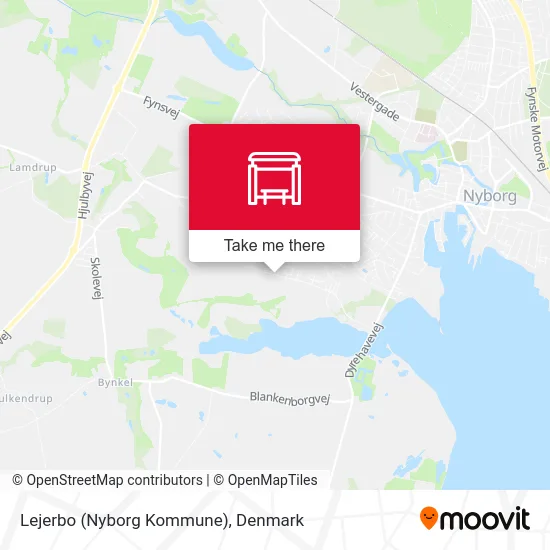 Lejerbo (Nyborg Kommune) map