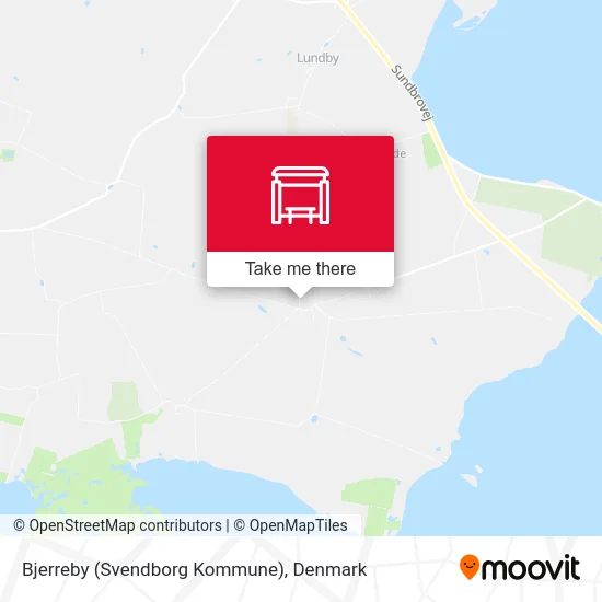 Bjerreby (Svendborg Kommune) map