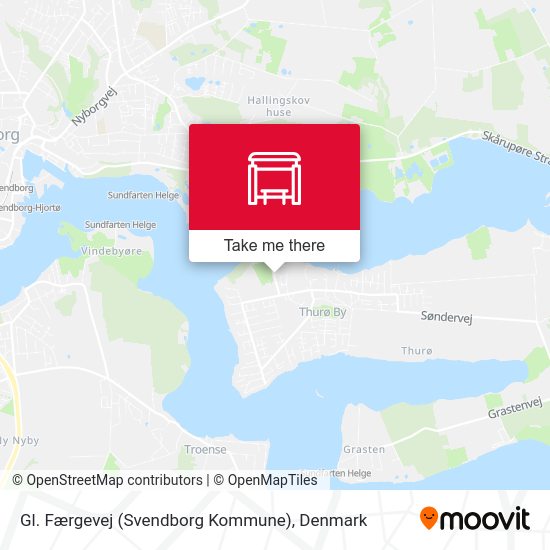 Gl. Færgevej (Svendborg Kommune) map