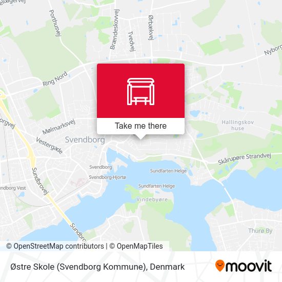 Østre Skole (Svendborg Kommune) map