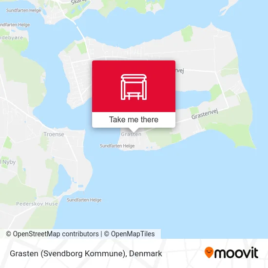 Grasten (Svendborg Kommune) map