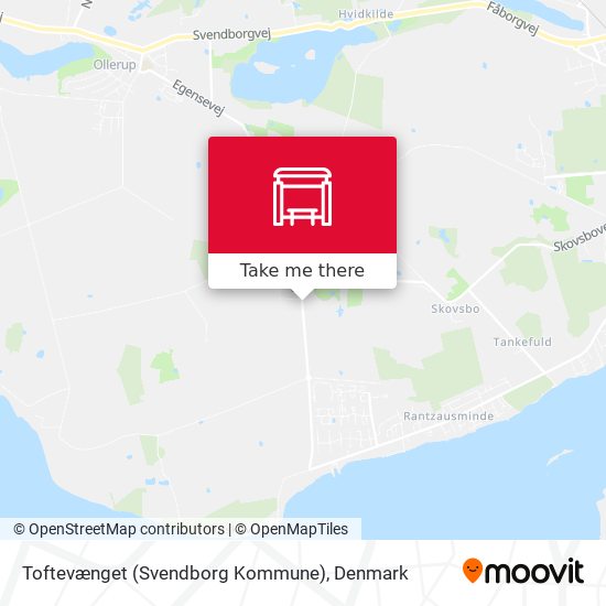 Toftevænget (Svendborg Kommune) map