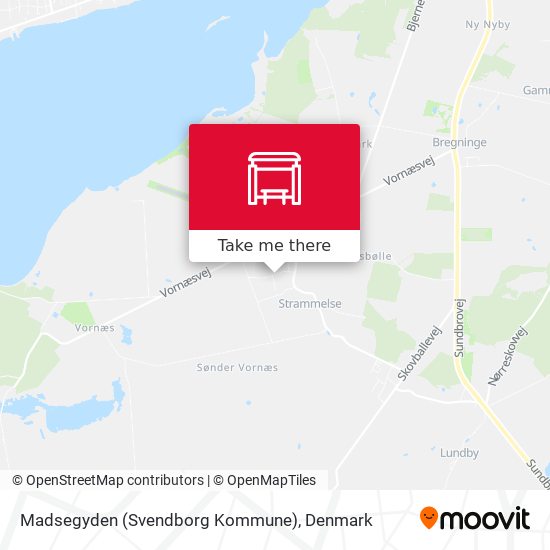 Madsegyden (Svendborg Kommune) map