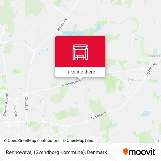 Rønnowsvej (Svendborg Kommune) map