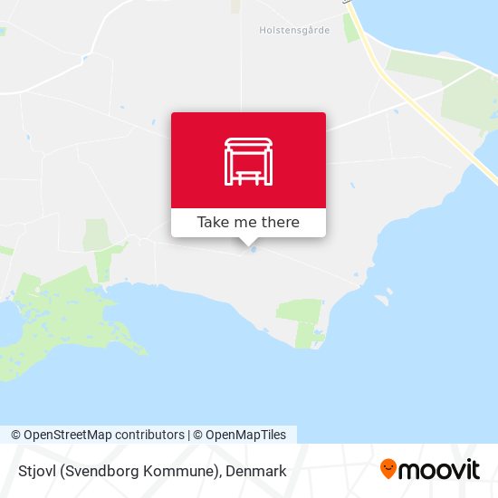 Stjovl (Svendborg Kommune) map