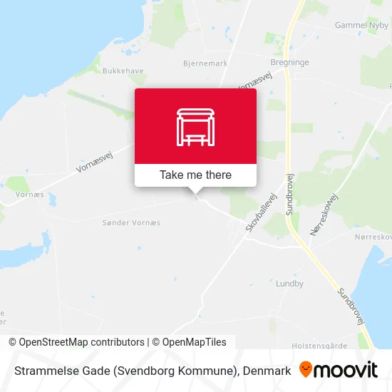 Strammelse Gade (Svendborg Kommune) map