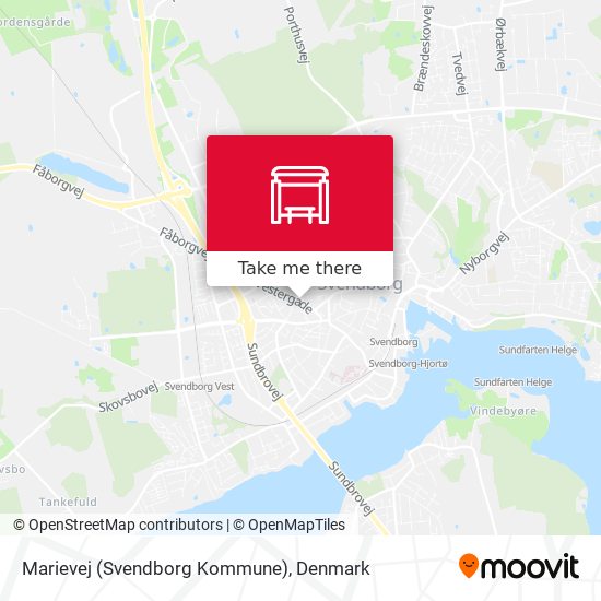 Marievej (Svendborg Kommune) map