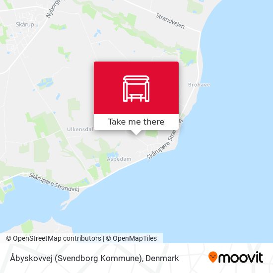 Åbyskovvej (Svendborg Kommune) map