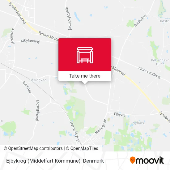 Ejbykrog (Middelfart Kommune) map
