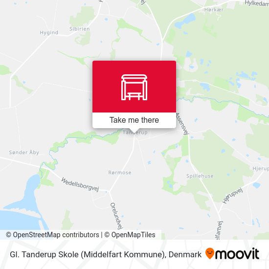 Gl. Tanderup Skole (Middelfart Kommune) map