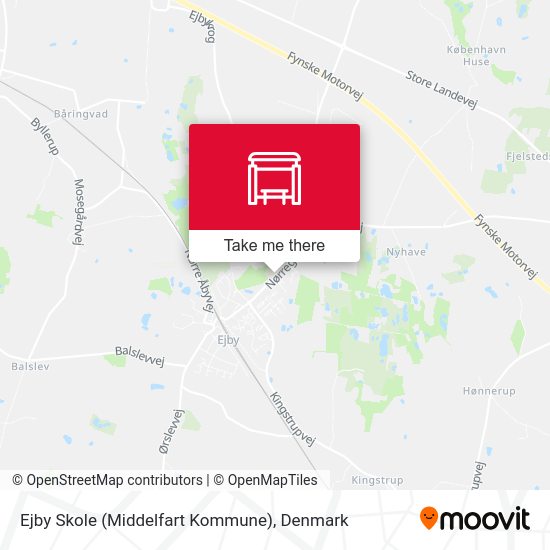 Ejby Skole (Middelfart Kommune) map