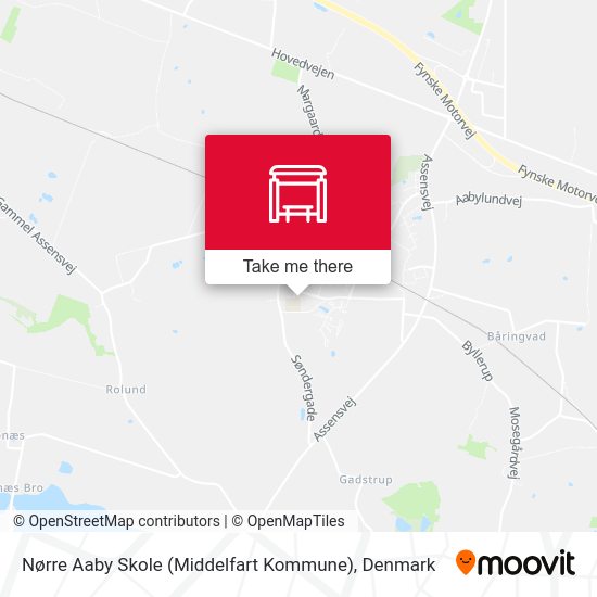 Nørre Aaby Skole (Middelfart Kommune) map