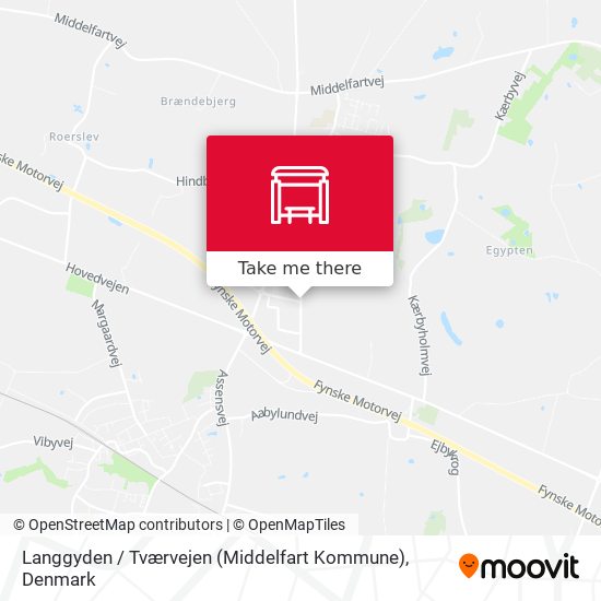 Langgyden / Tværvejen (Middelfart Kommune) map