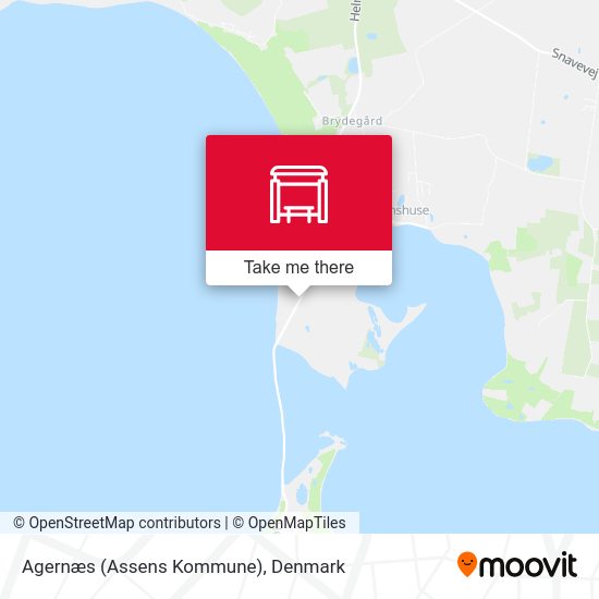 Agernæs (Assens Kommune) map
