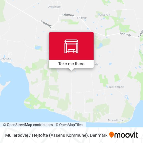 Mullerødvej / Højtofte (Assens Kommune) map
