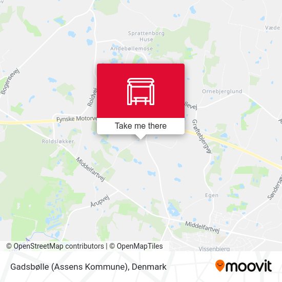 Gadsbølle (Assens Kommune) map