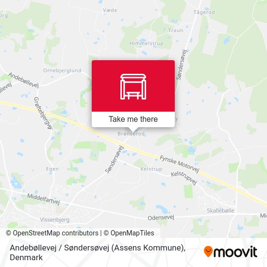 Andebøllevej / Søndersøvej (Assens Kommune) map