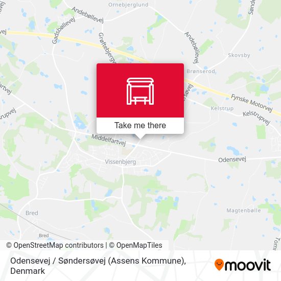 Odensevej / Søndersøvej (Assens Kommune) map