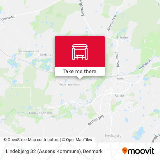 Lindebjerg 32 (Assens Kommune) map