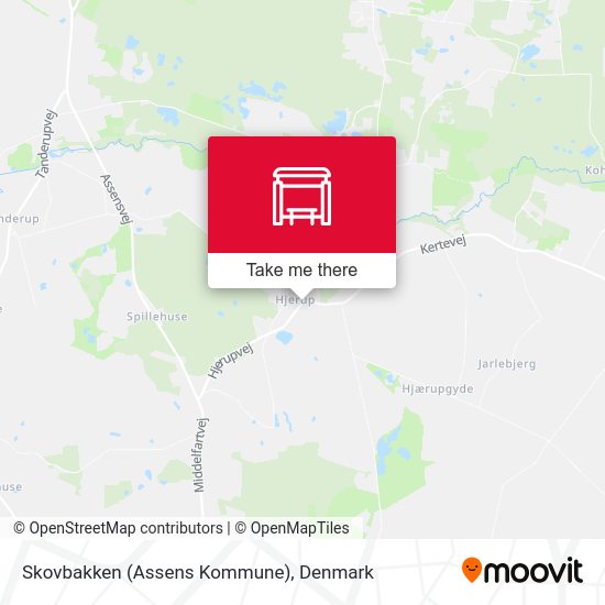 Skovbakken (Assens Kommune) map