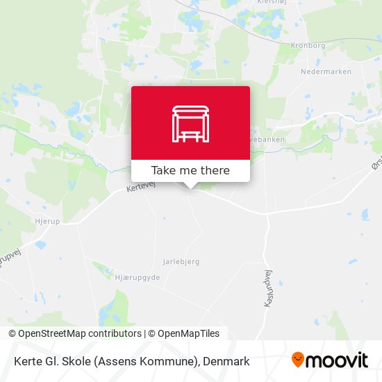 Kerte Gl. Skole (Assens Kommune) map