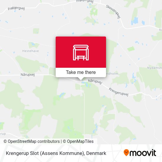 Krengerup Slot (Assens Kommune) map