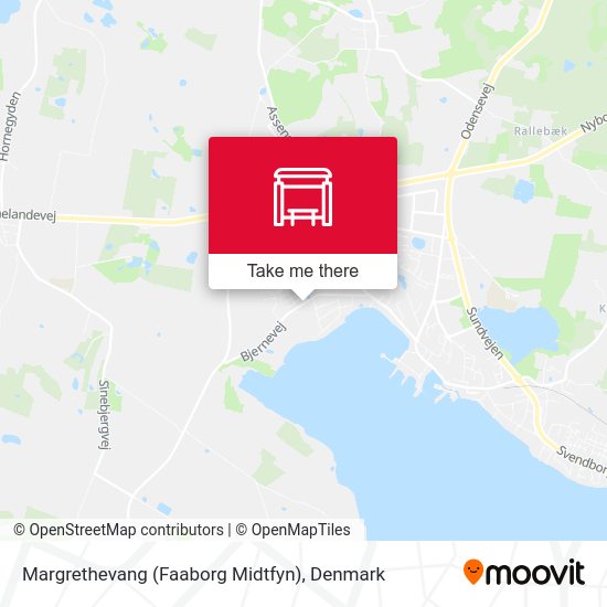 Margrethevang (Faaborg Midtfyn) map