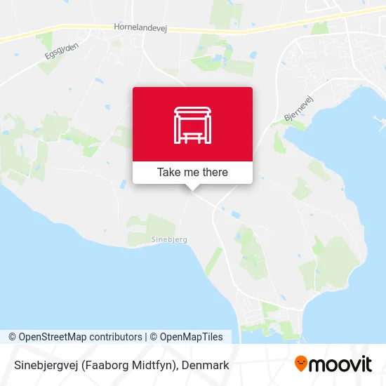 Sinebjergvej (Faaborg Midtfyn) map