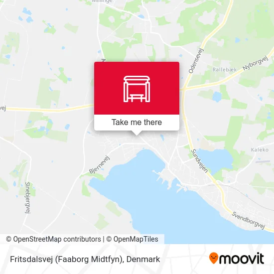 Fritsdalsvej (Faaborg Midtfyn) map